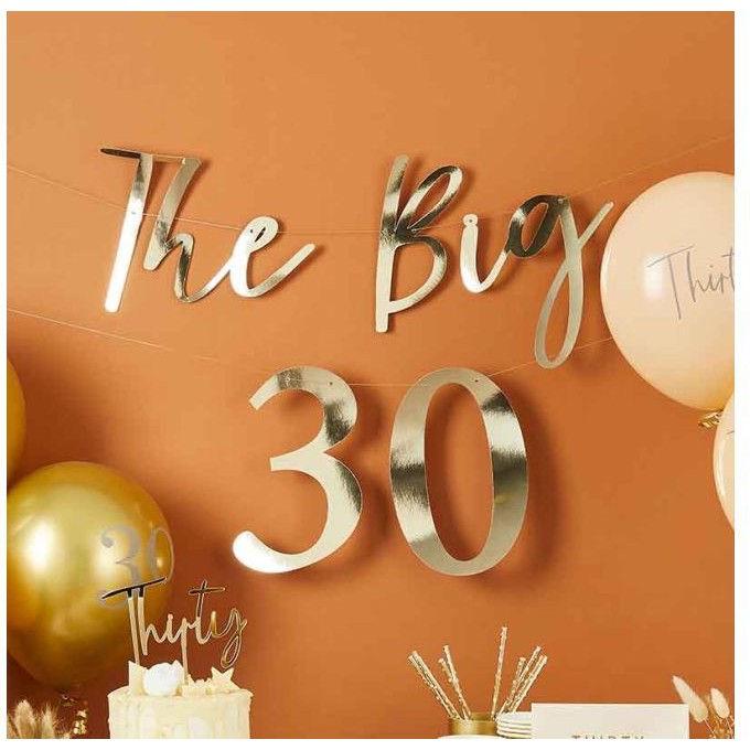 Gold 'The Big' Milestone Custom Banner 2M | Why Not Shop