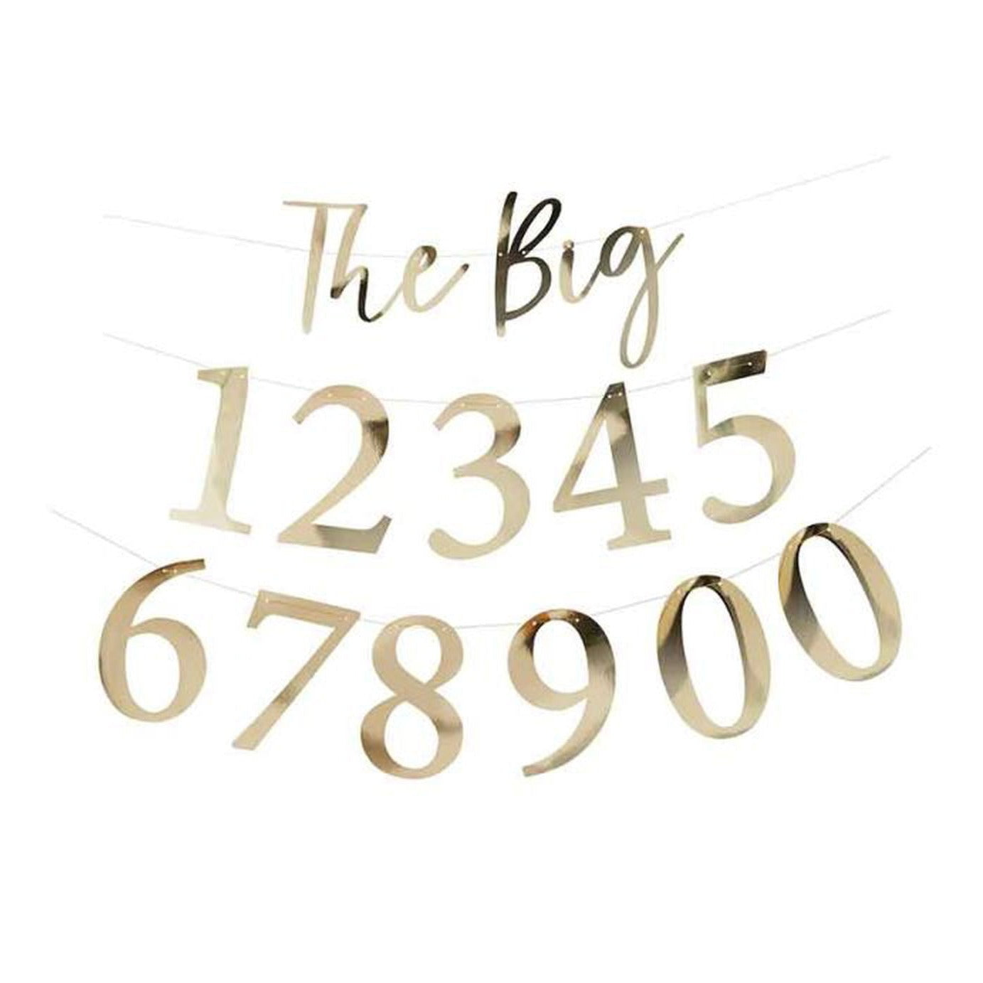 Gold 'The Big' Milestone Custom Banner 2M | Why Not Shop