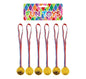 Gold Winners Plastic Medals on Red, White, and Blue Neck Cords - Pack of 6 | Merthyr Tydfil | Why Not Shop Online
