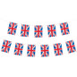 Great Britain Union Jack Bunting - 4m with 11 Flags | Why Not Shop