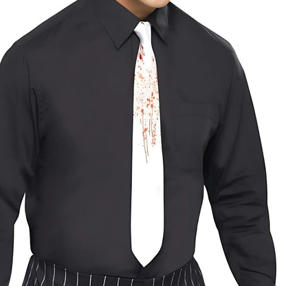 Halloween Blood Stained White Ties | Why Not Shop