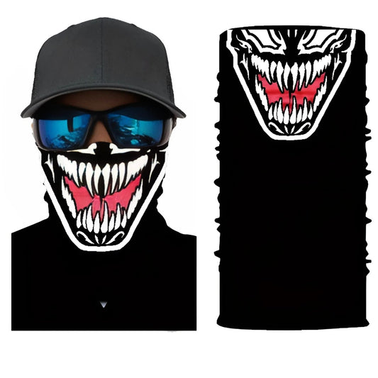 Halloween Skull Face Cover Cartoon Half Face Devil Mask | Why Not Shop