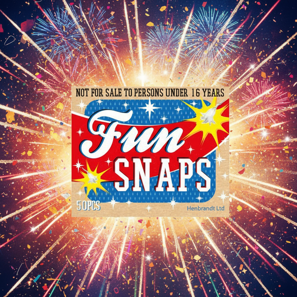 Fun Snaps Throwdowns: 50-Pack Party Noisemakers | Merthyr Tydfil | Why Not Shop Online