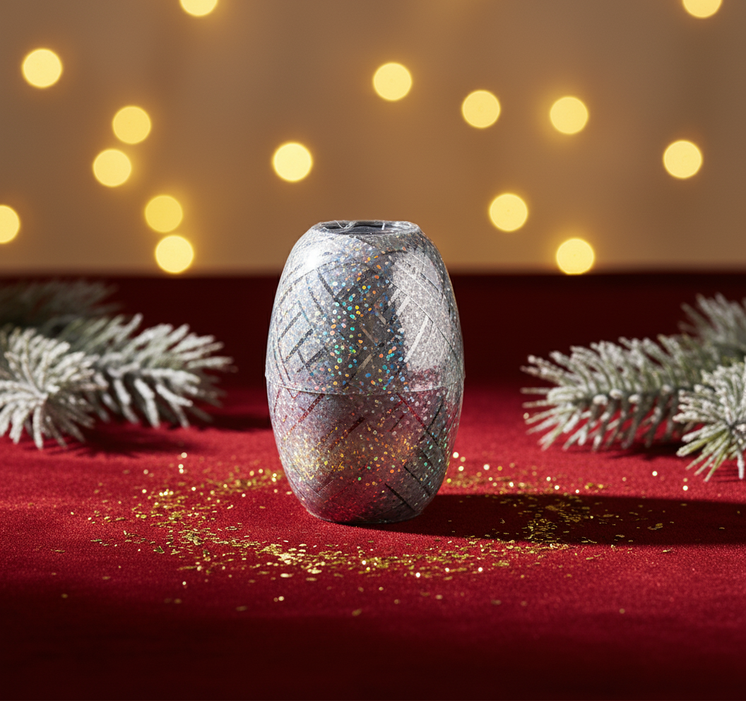 Holographic Silver Ribbon Cop Rolls 5mm x 20M | Merthyr Tydfil | Why Not Shop Online