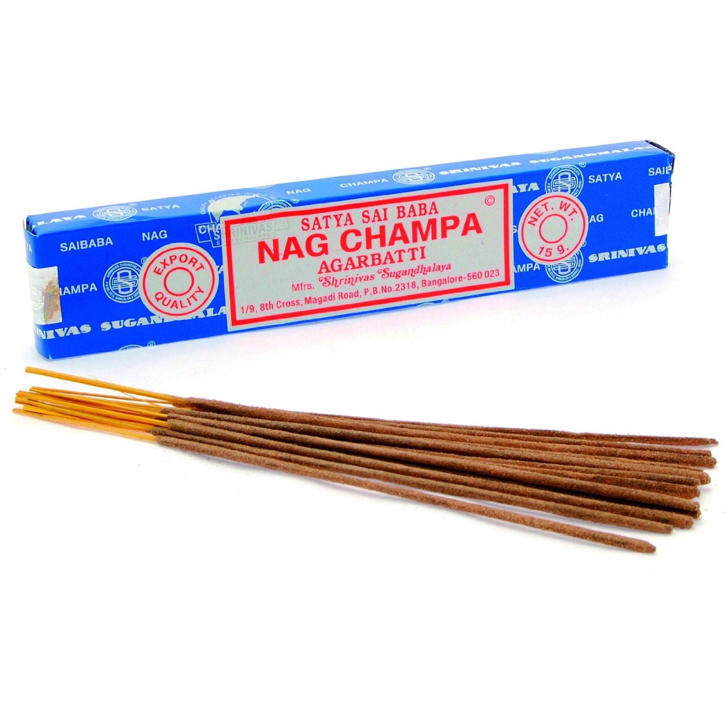Satya - Sai Baba Original Authentic Nag Champa Sticks - 15g | Merthyr Tydfil | Why Not Shop Online