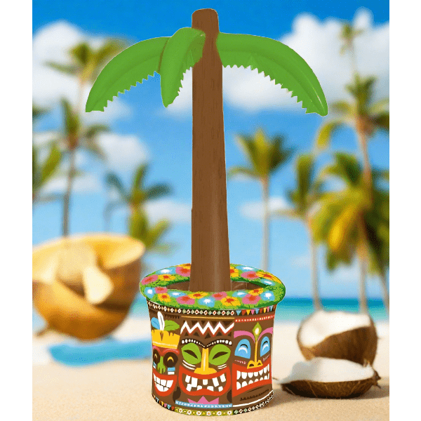 Inflatable Hawaiian Party Palm Tree Drinks Cooler 66cm | Merthyr Tydfil | Why Not Shop Online