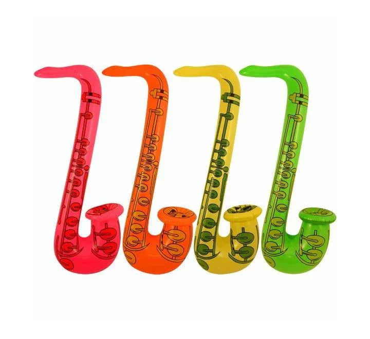 Inflatable Saxophones Assorted Colours - Why Not Shop