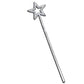 Large Girls Fairy Wands Silver Plastic | Why Not Shop