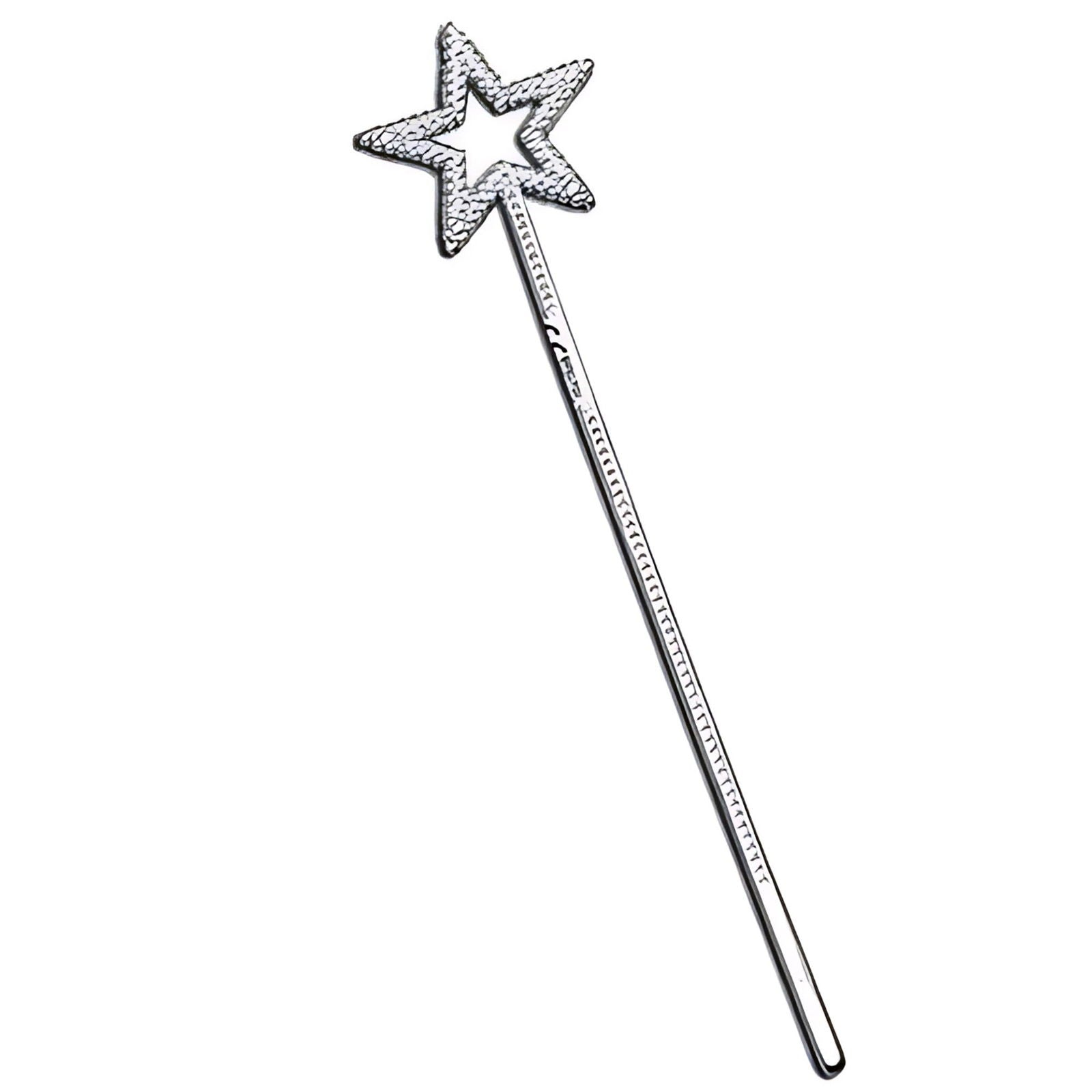 Large Girls Fairy Wands Silver Plastic | Merthyr Tydfil | Why Not Shop Online