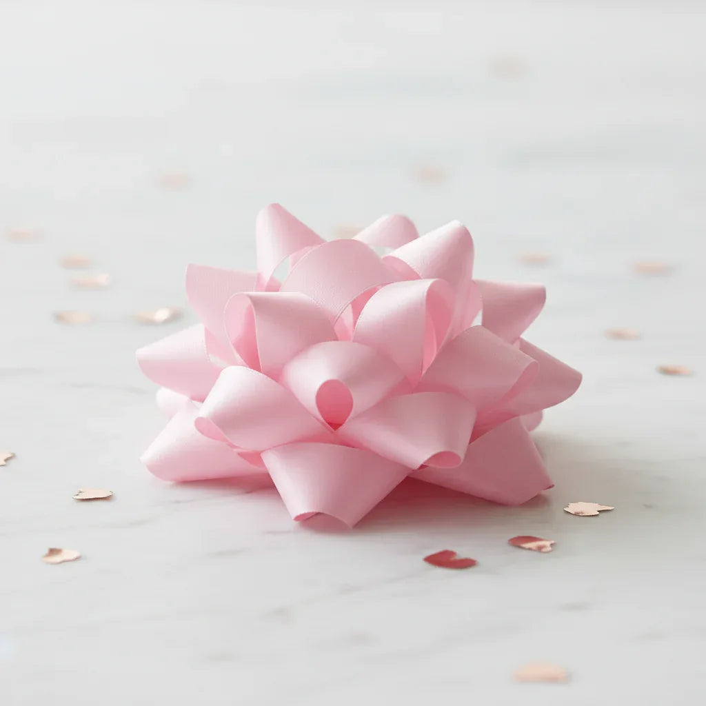 Large Light Pink Pull Bow 6 Inches - Why Not Shop