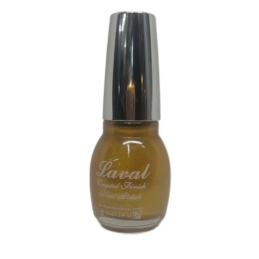 Laval Crystal Finish Nail Polish Gold | Why Not Shop