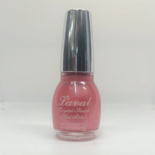 Laval Crystal Finish Nail Polish Pink Lace | Why Not Shop