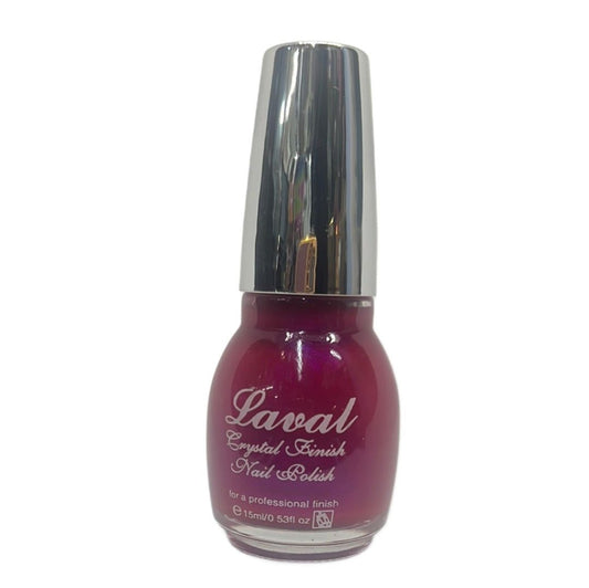 Laval Crystal Finish Nail Polish Pink Teaser | Why Not Shop