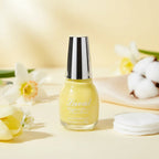 Laval Crystal Finish Nail Polish Pastel Yellow - Why Not Shop