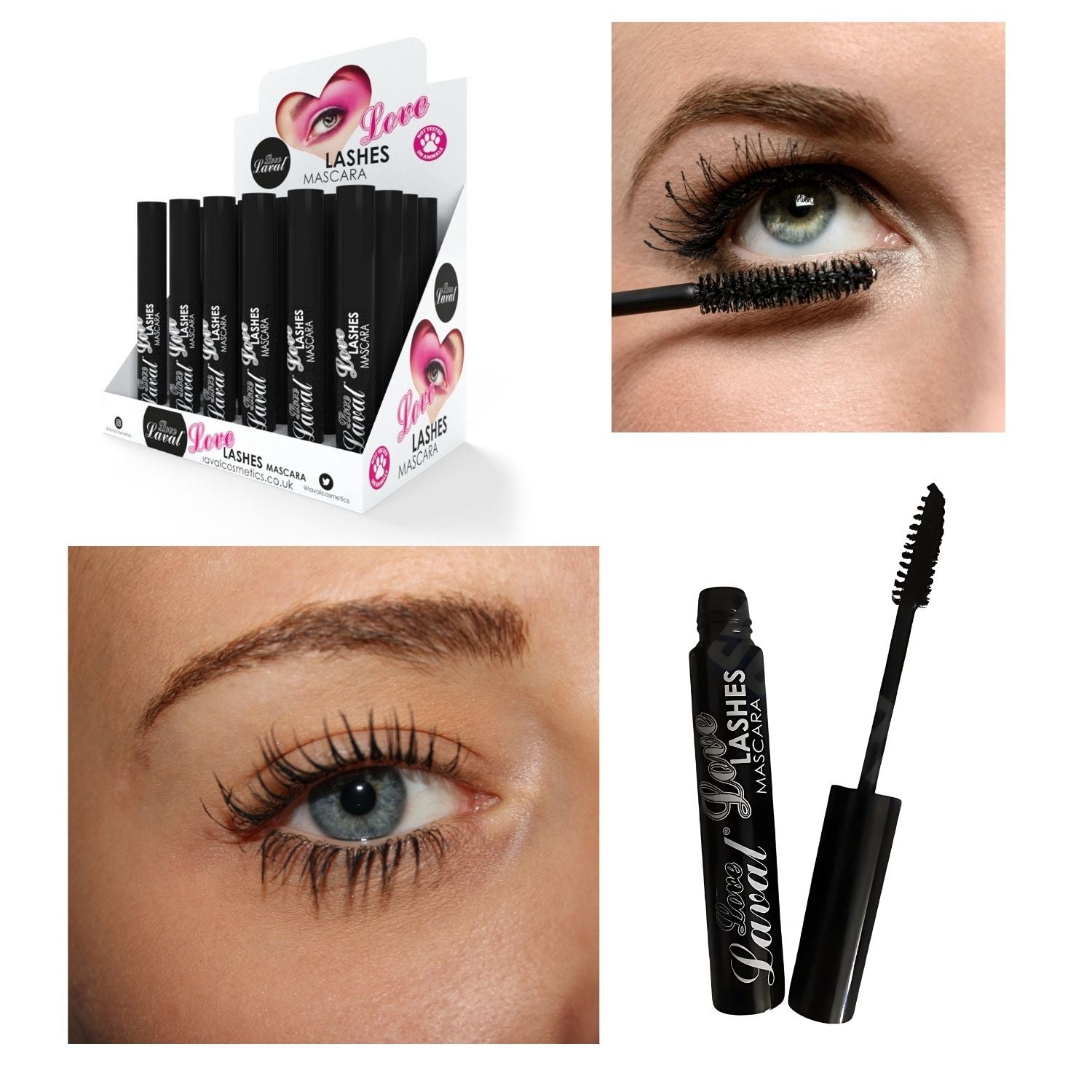 Laval Love Lashes Mascara Black 8ml | Why Not Shop