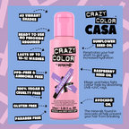 Crazy Color Lavender Semi-Permanent Hair Dye 100ml