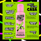 Crazy Color Lime Twist Semi-Permanent Hair Dye 100ml