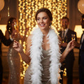 Luxury White Feather Boa 150cm - Why Not Shop