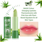 Aloe Vera Magic Colour Changing Lipsticks Thermochromic With Pink Hue - Why Not Shop