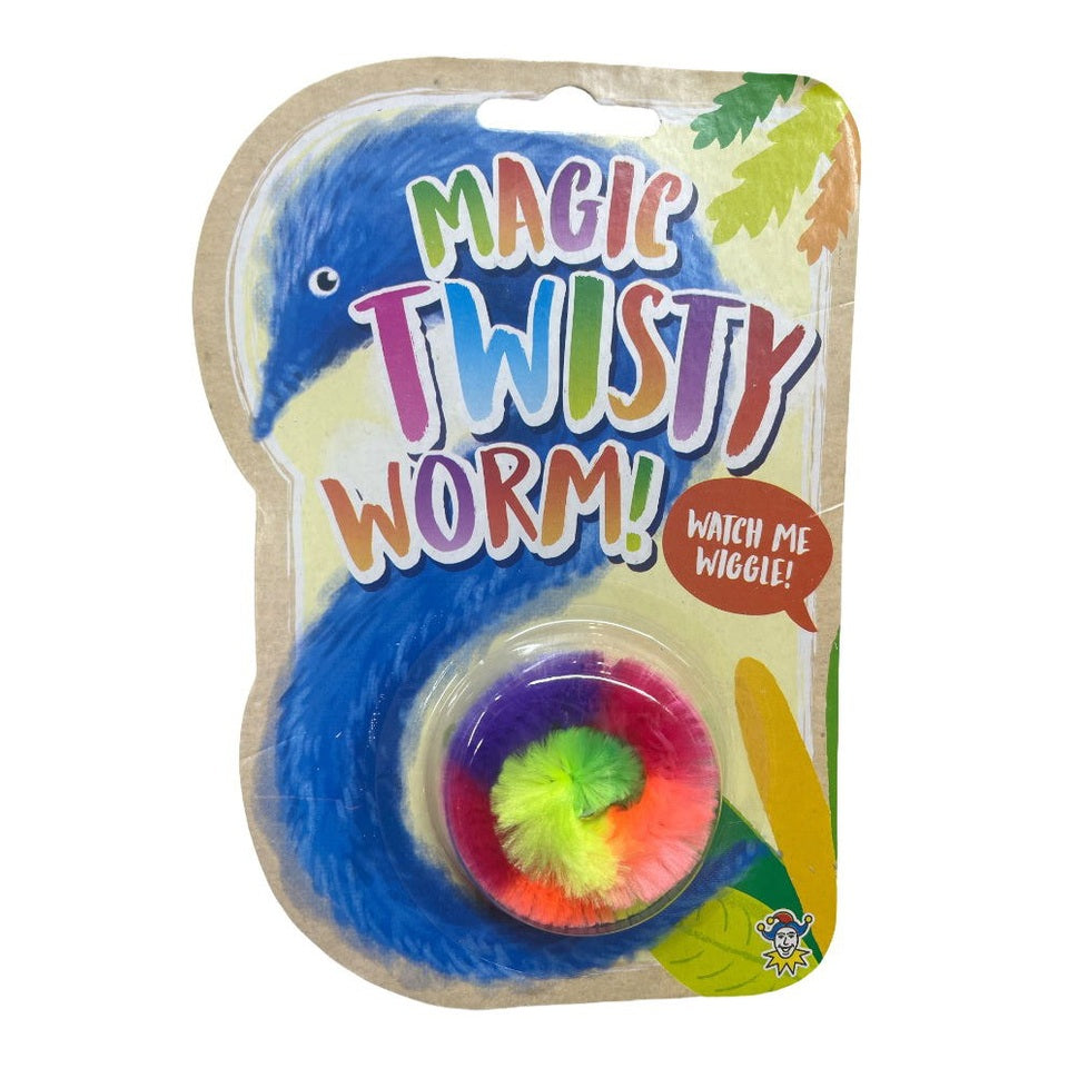 Magic Twisty Wiggle Worms Rainbow Colours 20cm | Why Not Shop