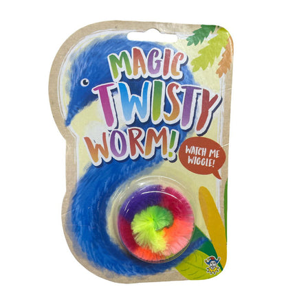 Magic Twisty Wiggle Worms Rainbow Colours 20cm | Why Not Shop