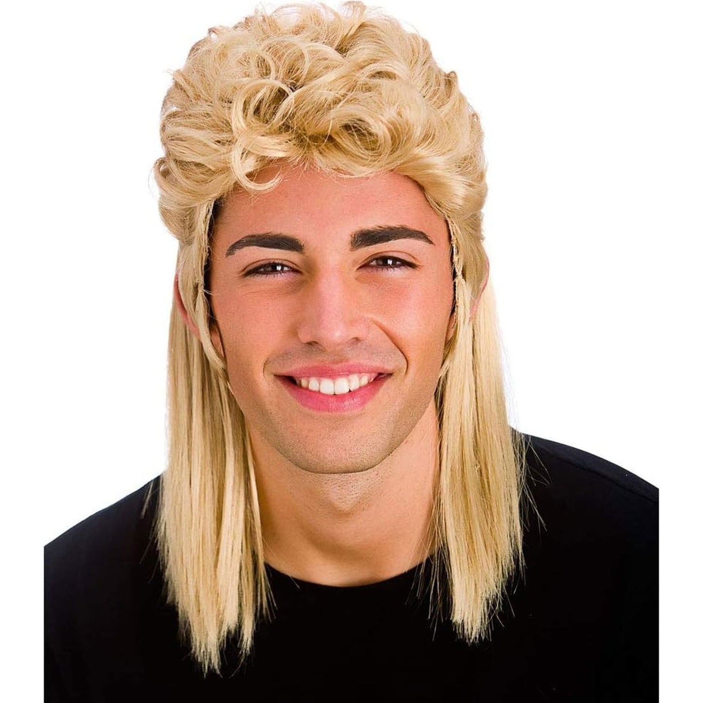 Mens Blonde 80's Mullet Fancy Dress Wig | Merthyr Tydfil | Why Not Shop Online