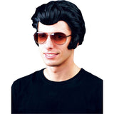 Mens Elvis Rock 'N' Roll King Fancy Dress Wig | Why Not Shop