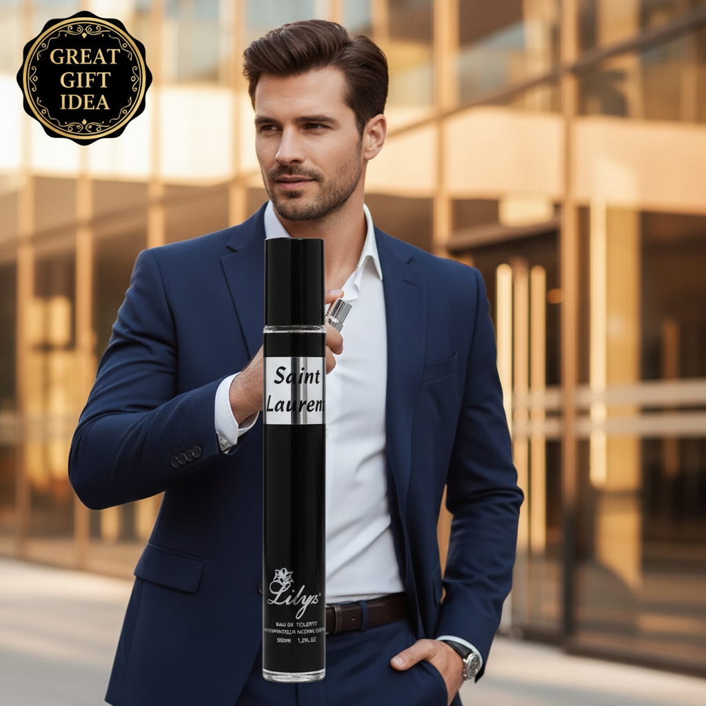 Mens Lilyz Saint Laurent 35ml Edt Aftershave Spray