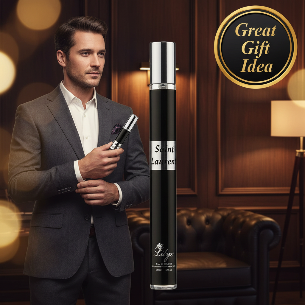 Mens Lilyz Saint Laurent 35ml Edt Aftershave Spray