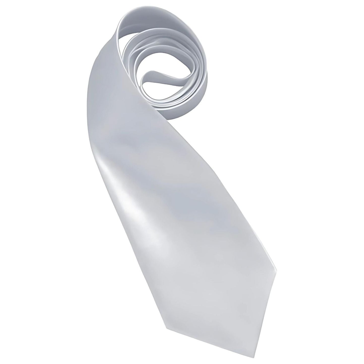Mens White Gangster Fancy Dress Ties | Why Not Shop