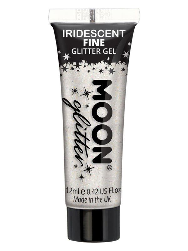 Moon Glitter Iridescent Glitter Gel, White, Single, 12ml | Merthyr Tydfil | Why Not Shop Online