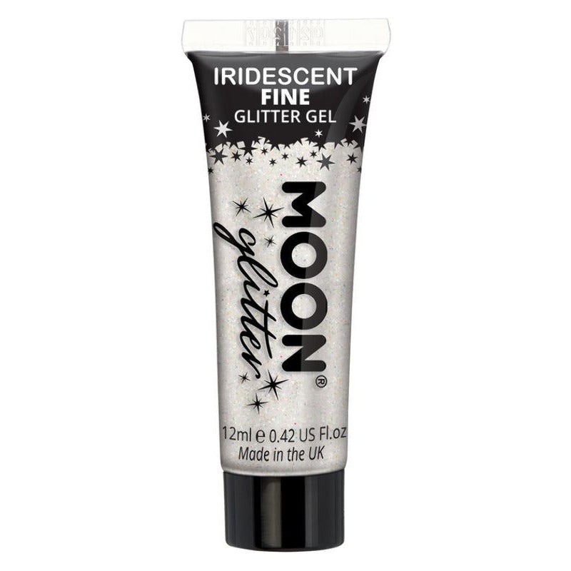 Moon Glitter Iridescent Glitter Gel, White, Single, 12ml | Merthyr Tydfil | Why Not Shop Online