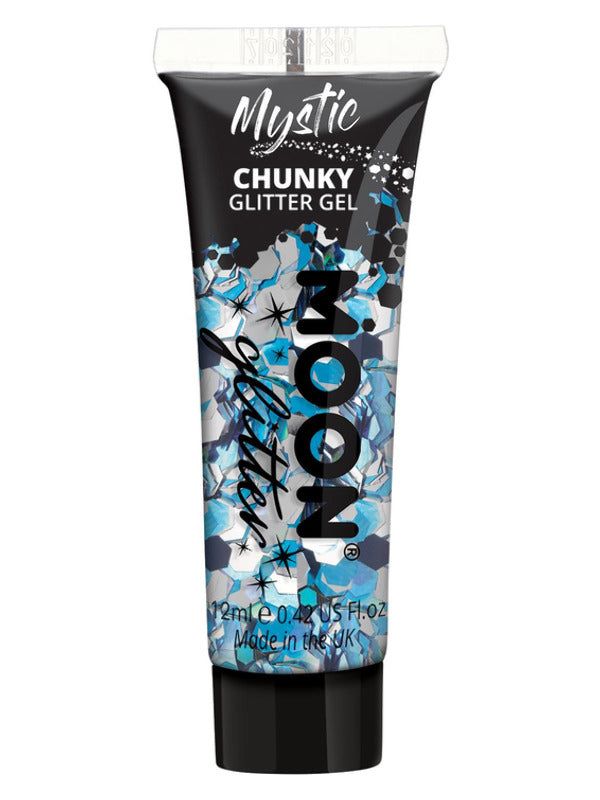 Moon Glitter Mystic Chunky Glitter Gel, Mixed Colours, Single, 12ml, Frozen | Merthyr Tydfil | Why Not Shop Online