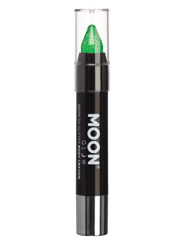Moon Glow - Neon UV Glitter Body Crayons, Green | Merthyr Tydfil | Why Not Shop Online