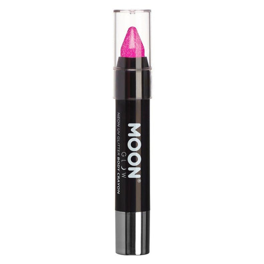 Moon Glow - Neon UV Glitter Body Crayons, Magenta | Merthyr Tydfil | Why Not Shop Online