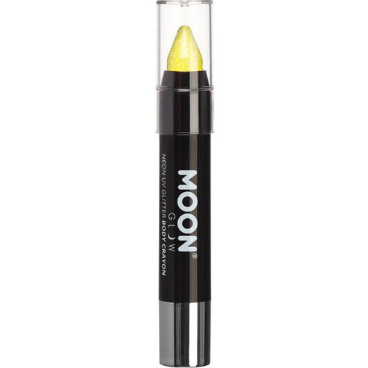 Moon Glow - Neon UV Glitter Body Crayons, Yellow | Merthyr Tydfil | Why Not Shop Online