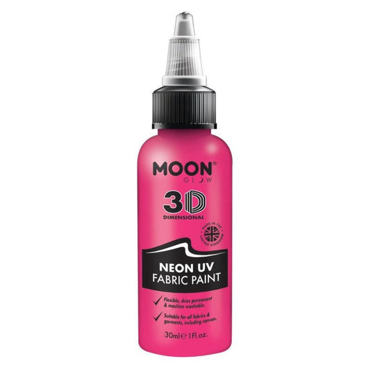 Moon Glow - Neon UV Intense Fabric Paint, Pink | Why Not Shop