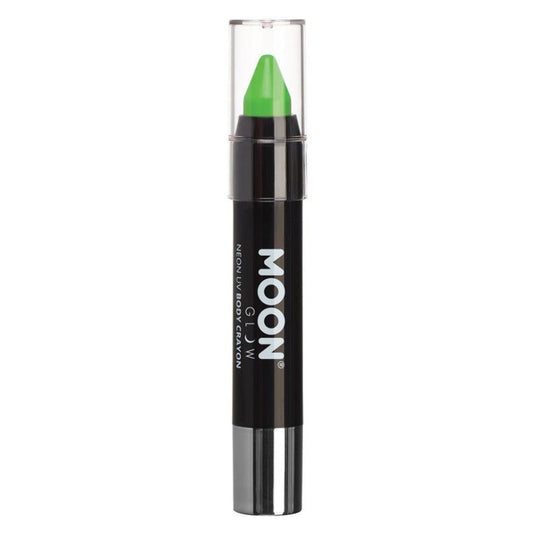 Moon Glow Pastel Neon UV Body Crayons, Pastel Green | Why Not Shop