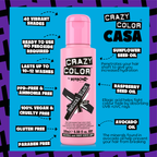 Crazy Color Natural Black Semi-Permanent Hair Dye 100ml
