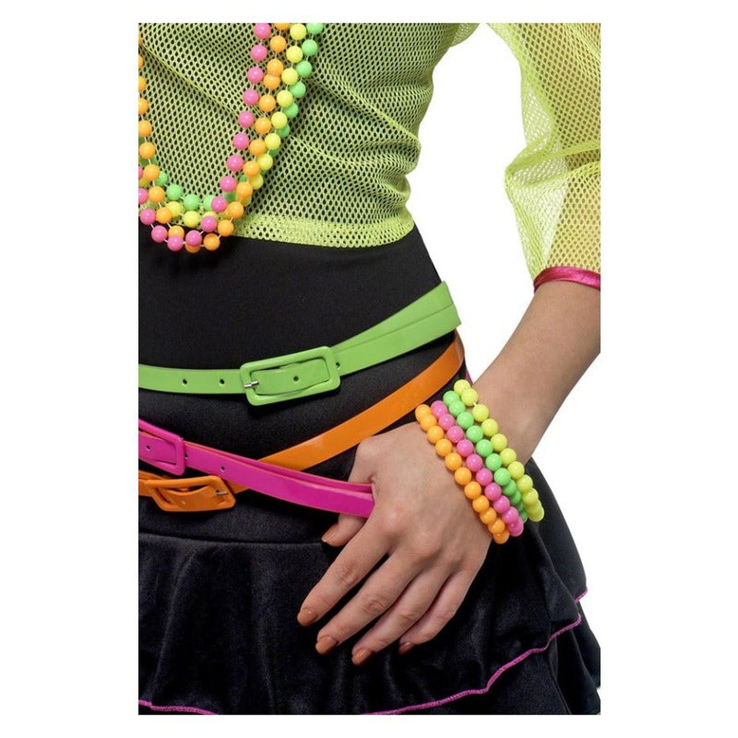 Neon 80s Beaded Bracelets Pack of 4 | Merthyr Tydfil | Why Not Shop Online