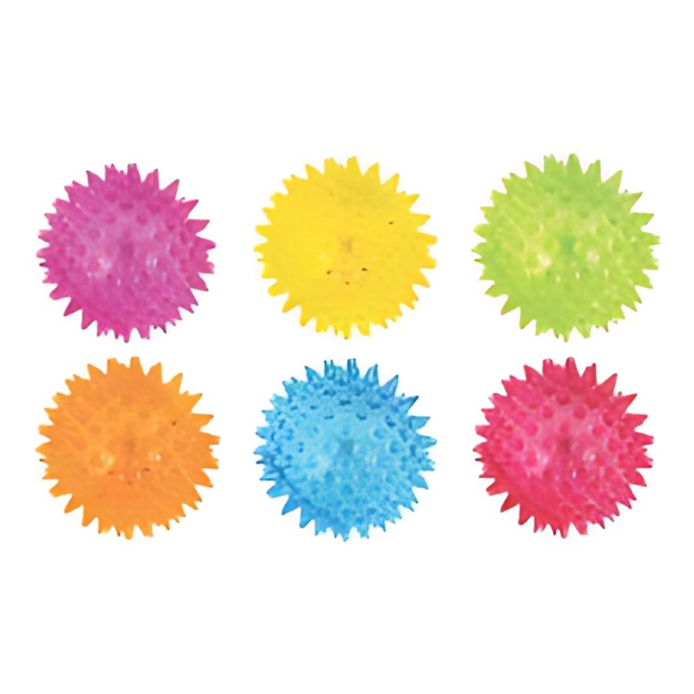 Neon Flashing Spiky Balls 6.5cm Assorted Colours | Why Not Shop