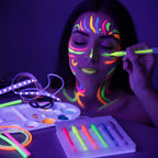 Neon UV Light Face And Body Painting Crayons Pack Of 6 - Why Not Shop