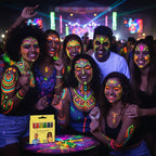 Neon UV Light Face And Body Painting Crayons Pack Of 6 - Why Not Shop