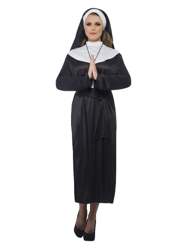 Nun Fancy Dress Costumes Large UK Dress Size 16-18
