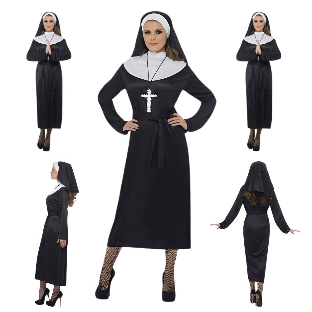Nun Fancy Dress Costumes Medium UK Dress Size 12-14 | Merthyr Tydfil | Why Not Shop Online