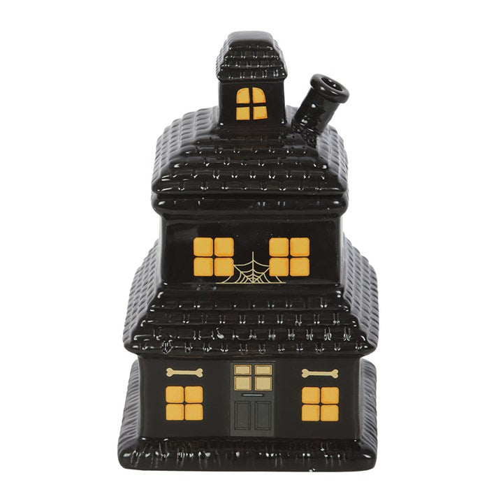 Black Haunted House Oil Burner and Wax Warmer | Merthyr Tydfil | Why Not Shop Online