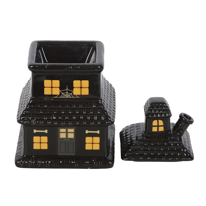 Black Haunted House Oil Burner and Wax Warmer | Merthyr Tydfil | Why Not Shop Online
