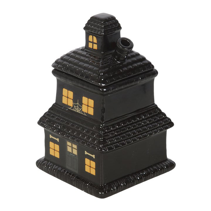 Black Haunted House Oil Burner and Wax Warmer | Merthyr Tydfil | Why Not Shop Online