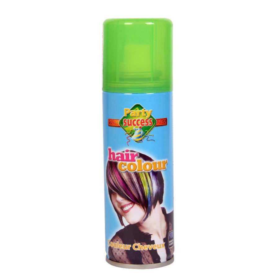 Party Success Temporary Hair Colour Spray Wash Out Fluorescent Green | Why Not Shop