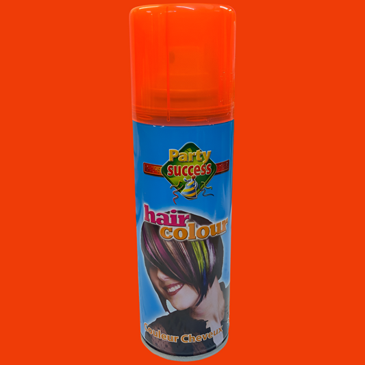 Party Success Temporary Hair Colour Spray Wash Out Fluorescent Orange | Why Not Shop